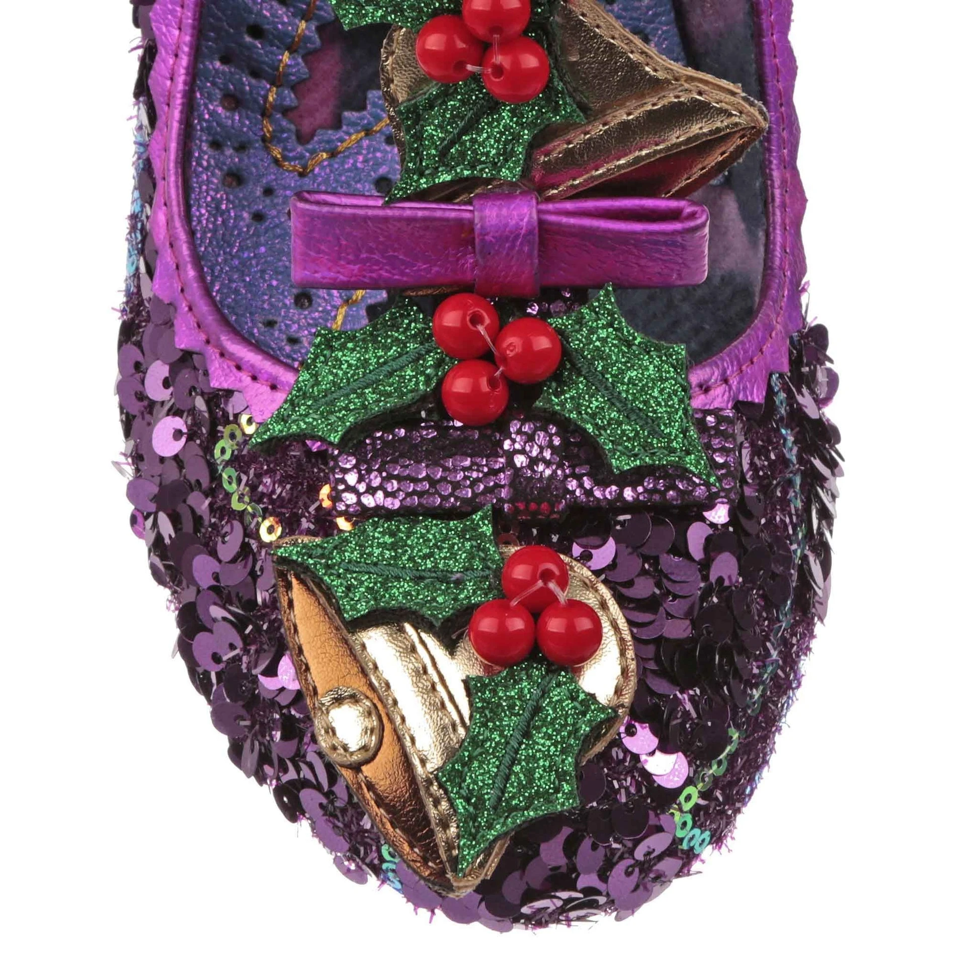 Irregular Choice Bells And Holly 6 Irregular Choice Bells And Holly - Image 6