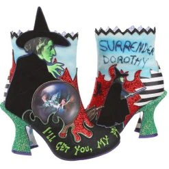 Irregular Choice Wizard Of Oz Green With Evil