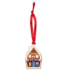 Erstwilder Modern Holiday Holiday Home Enamel Tree Ornament