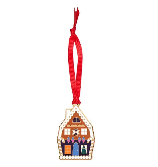 Erstwilder Modern Holiday Holiday Home Enamel Tree Ornament