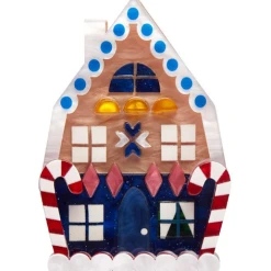 Erstwilder Modern Holiday Holiday Home Brooch