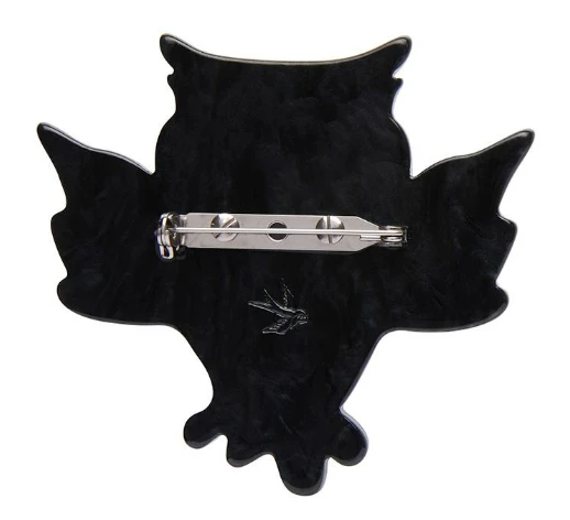 Erstwilder All Hallows Eve A Halloween Hoot Brooch Erstwilder All Hallows Eve A Halloween Hoot Brooch -Lola Ramona Shop Hoot2