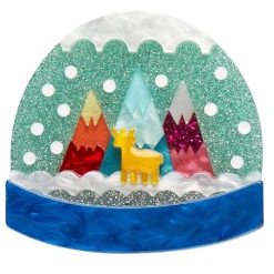Erstwilder Modern Holiday Its Cold Outside Brooch