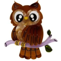 Erstwilder HW21 Owl Eyes On You Brooch