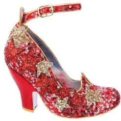 Irregular Choice Shooting Star Red -Lola Ramona Shop ShootingRD3