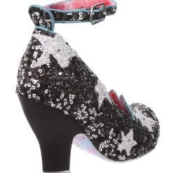 Irregular Choice Shooting Star Black -Lola Ramona Shop ShootingStarBK5