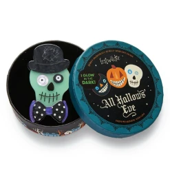 Erstwilder All Hallows Eve Stan The Bowtie Man Brooch 3 Erstwilder All Hallows Eve Stan The Bowtie Man Brooch -Lola Ramona Shop Stan4