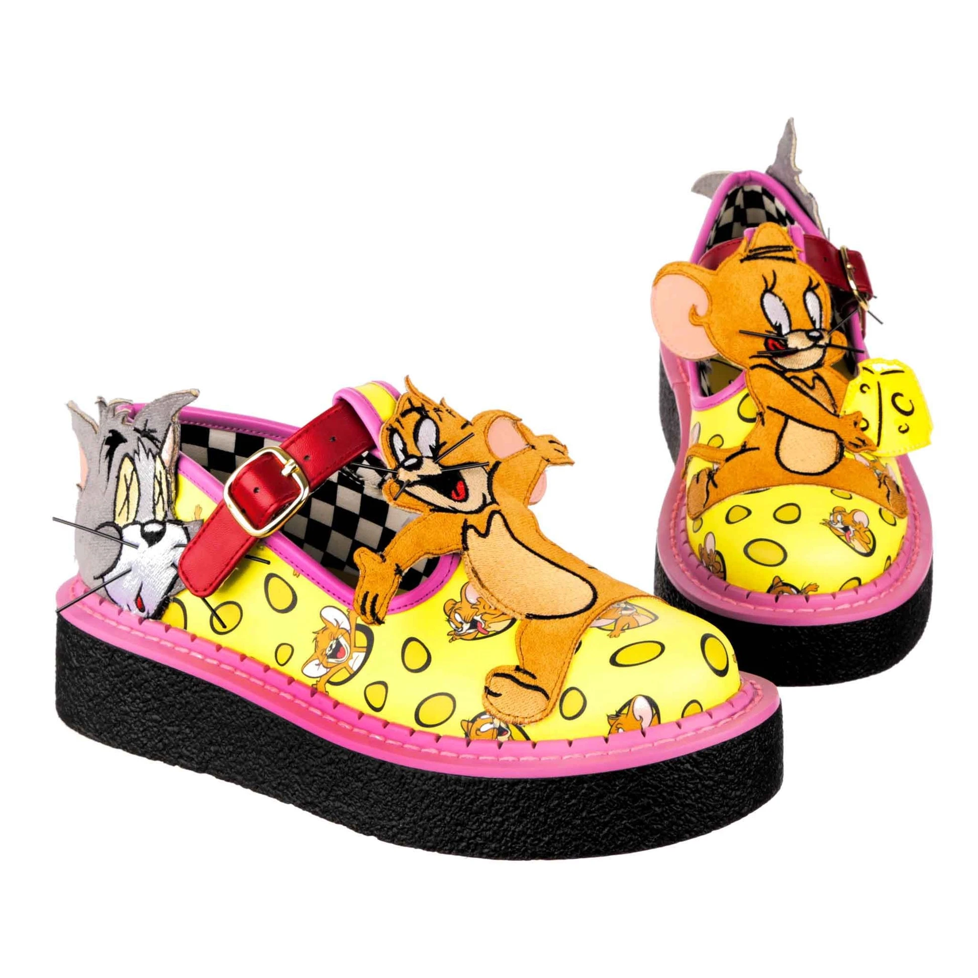 Irregular Choice Tom and Jerry Tasty Cheese Irregular Choice Tom And Jerry Tasty Cheese -Lola Ramona Shop TastyCheese1