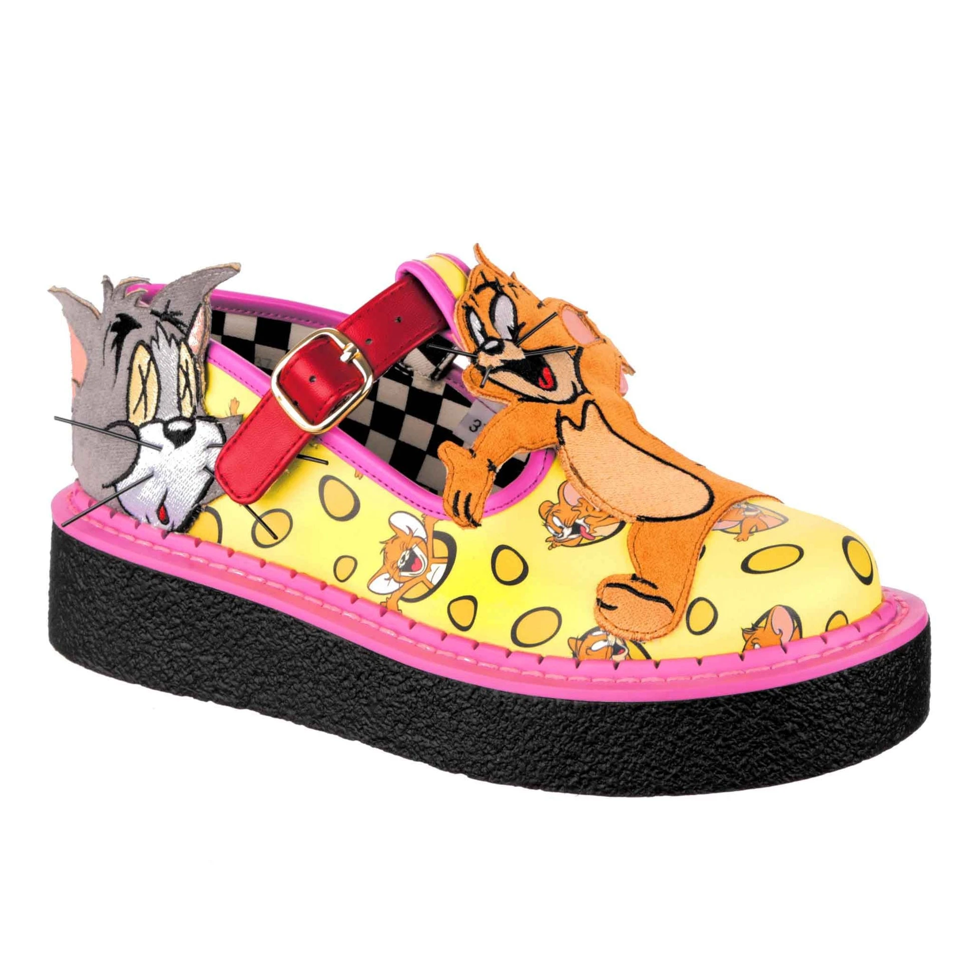 Irregular Choice Tom and Jerry Tasty Cheese Irregular Choice Tom And Jerry Tasty Cheese -Lola Ramona Shop TastyCheese3
