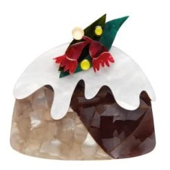 Erstwilder AC The Good Pud Brooch