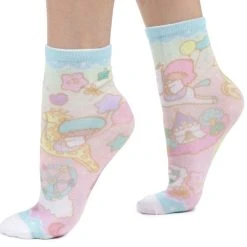 Irregular Choice Sanrio Twin Stars Dream Socks