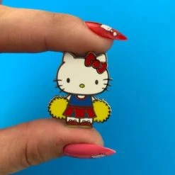 Erstwilder Sanrio Hello Kitty Cheerleader Enamel Pin